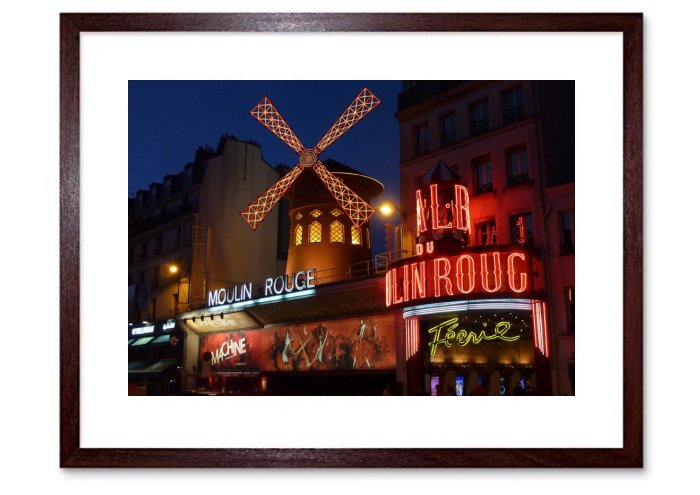 Moulin Rouge Paris Red Mill Montmartre Pleasure